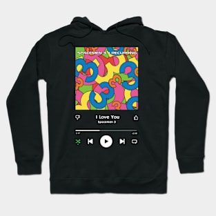 Stereo Music Player - I Love You Hoodie